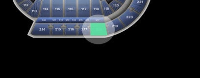 Seat view from Upper