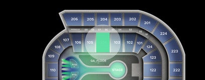 Seat view from Lower