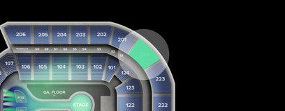 Seat view from Upper