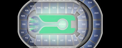 Seat view from Floor GA