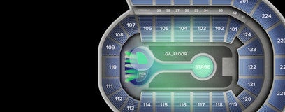 Seat view from Pit B