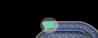 Seat view from Upper