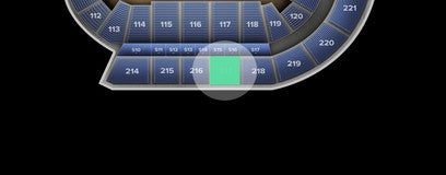 Seat view from Upper