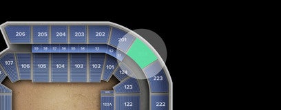 Seat view from Upper