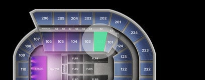 Seat view from Lower