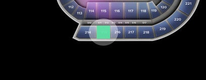 Seat view from Upper