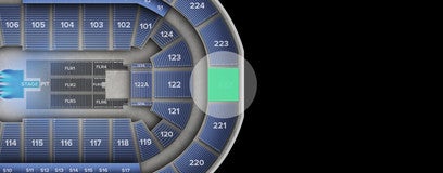 Seat view from Upper