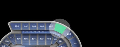 Seat view from Upper