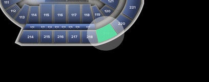 Seat view from Upper