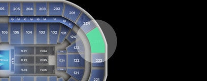 Seat view from Upper