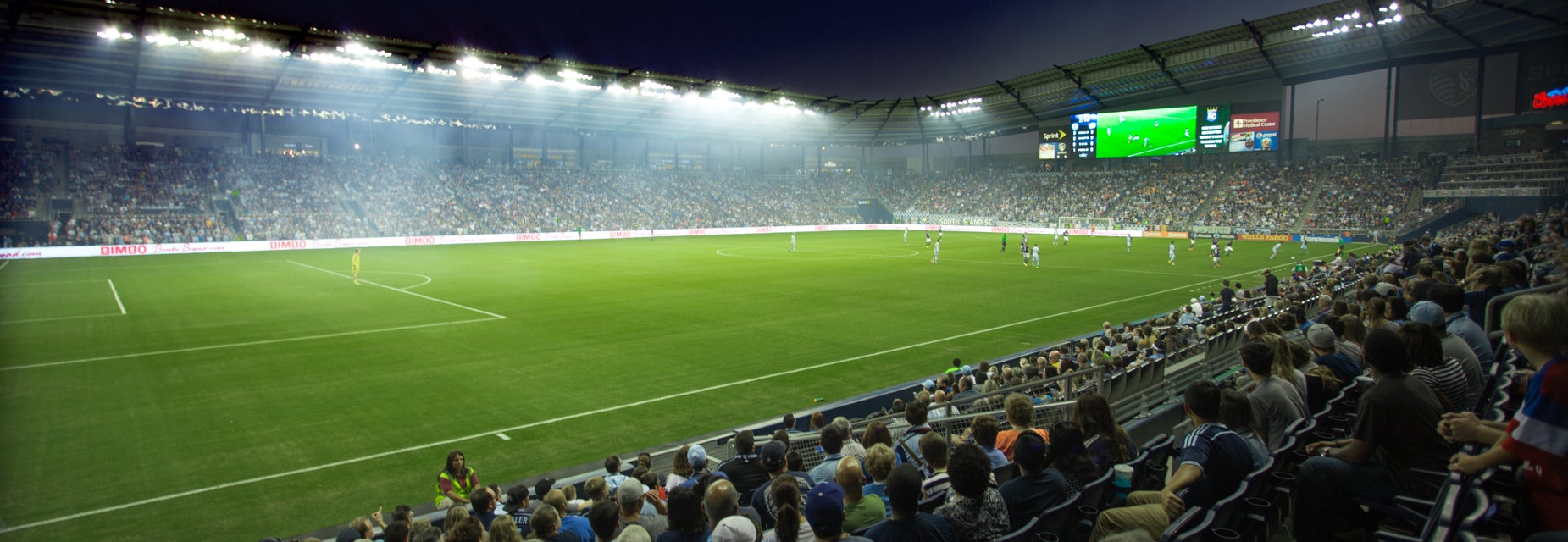 Seat view from West Stand Goal Line
