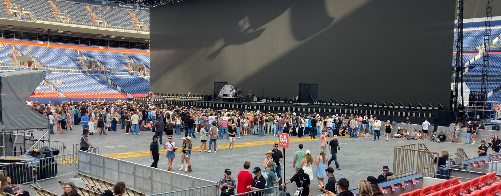 Seat view from Lower