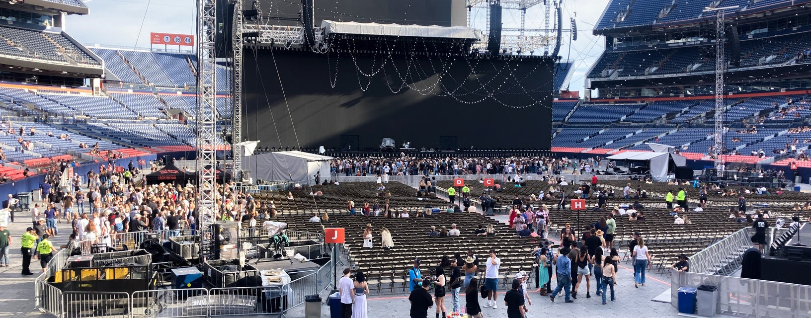Seat view from Lower