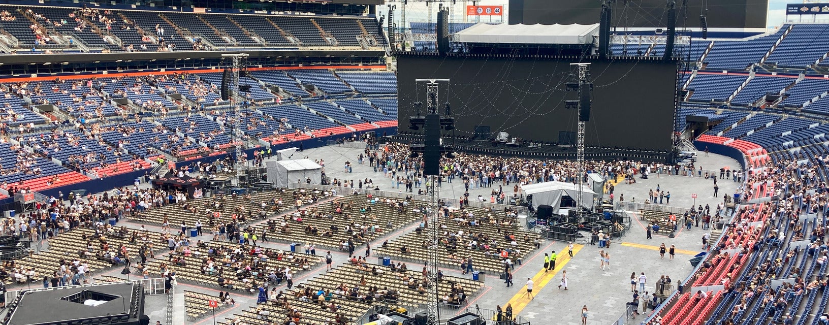 Seat view from Middle