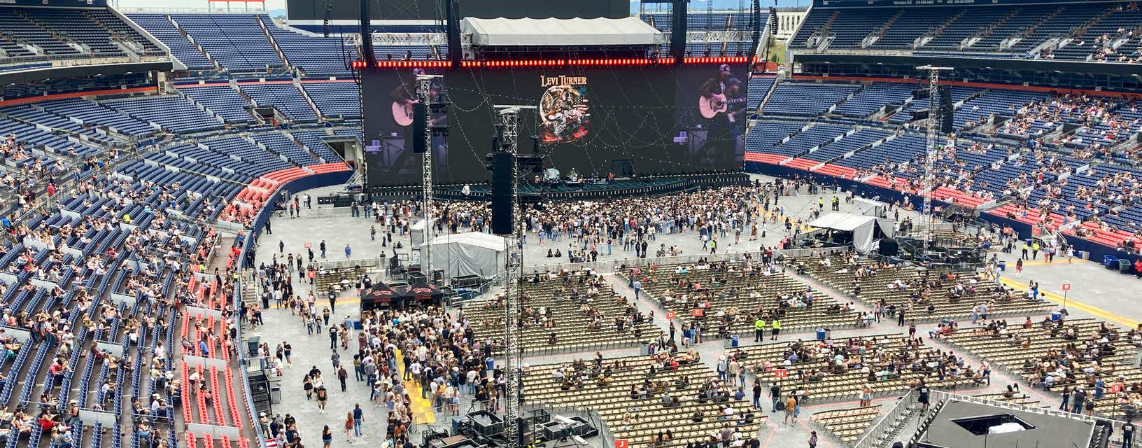 Seat view from Middle