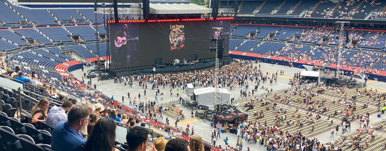 Seat view from Club