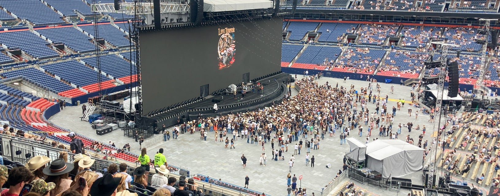 Seat view from Club