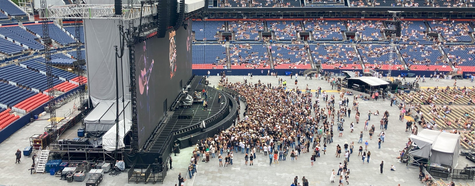Seat view from Club