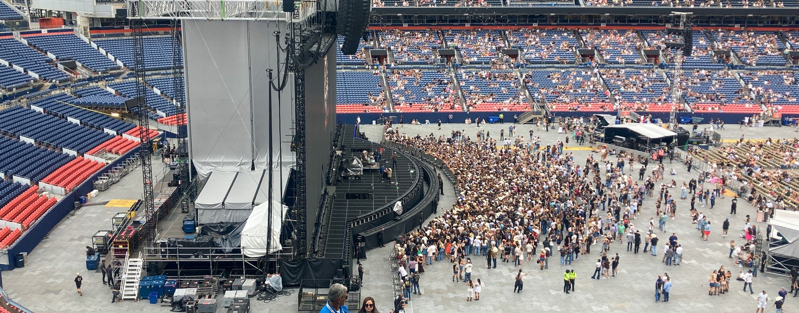 Seat view from Club
