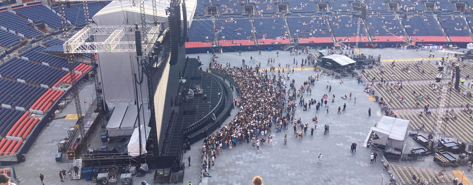 Seat view from Upper