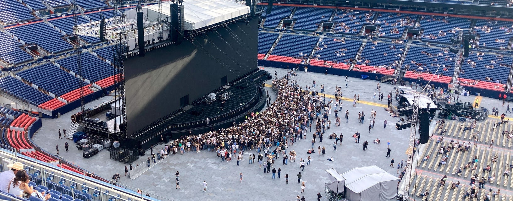 Seat view from Upper