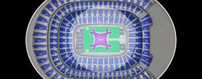 Seat view from 
