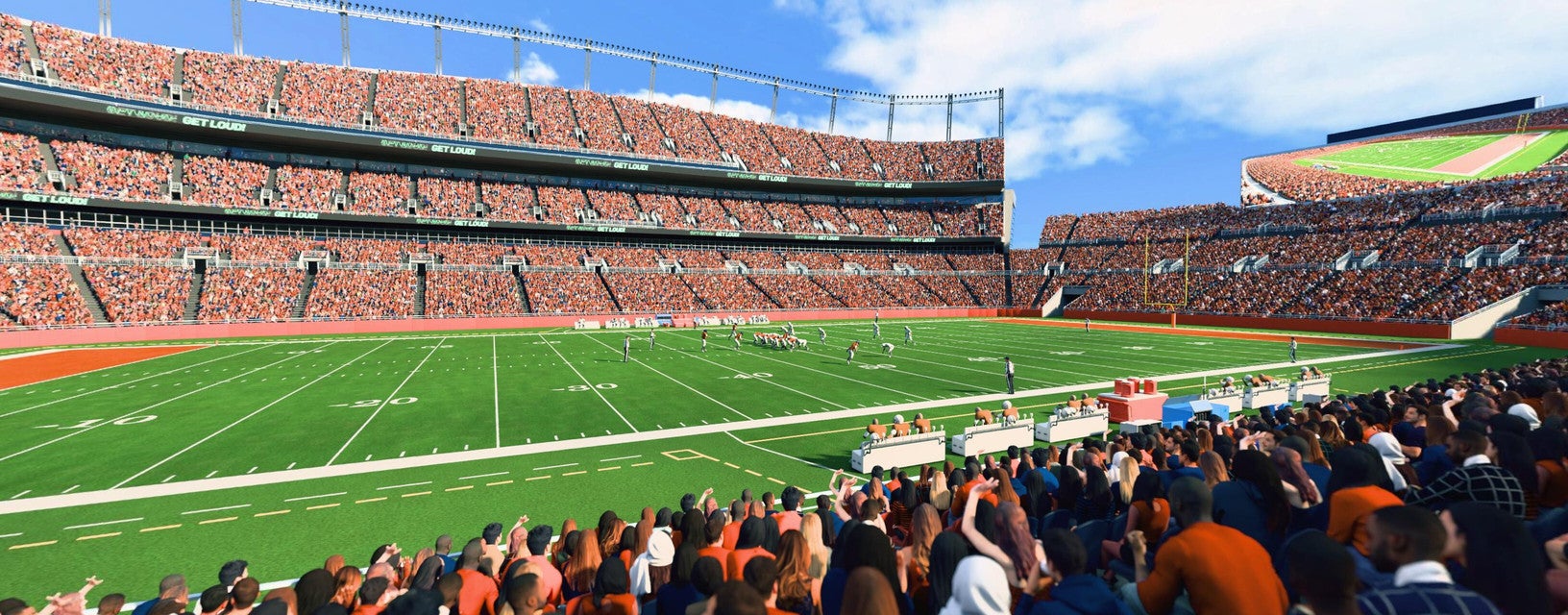 Seat view from Field Level Sideline