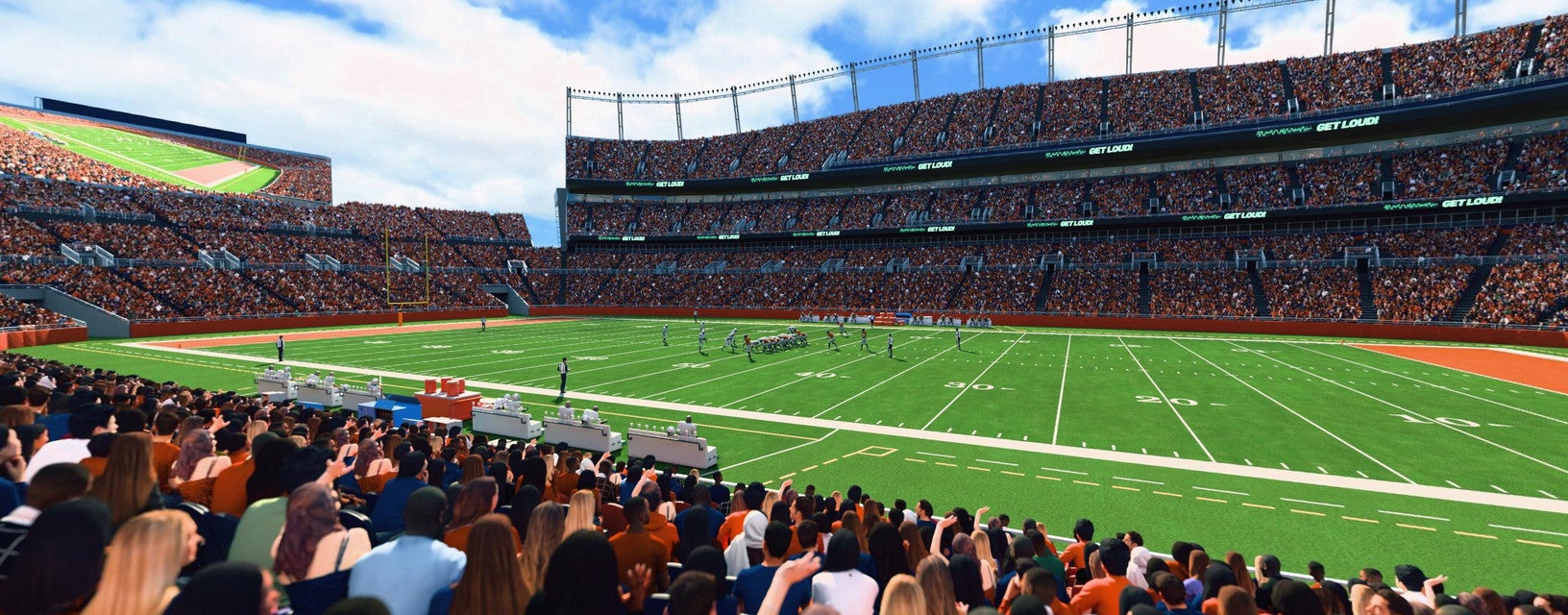 Seat view from Field Level Sideline