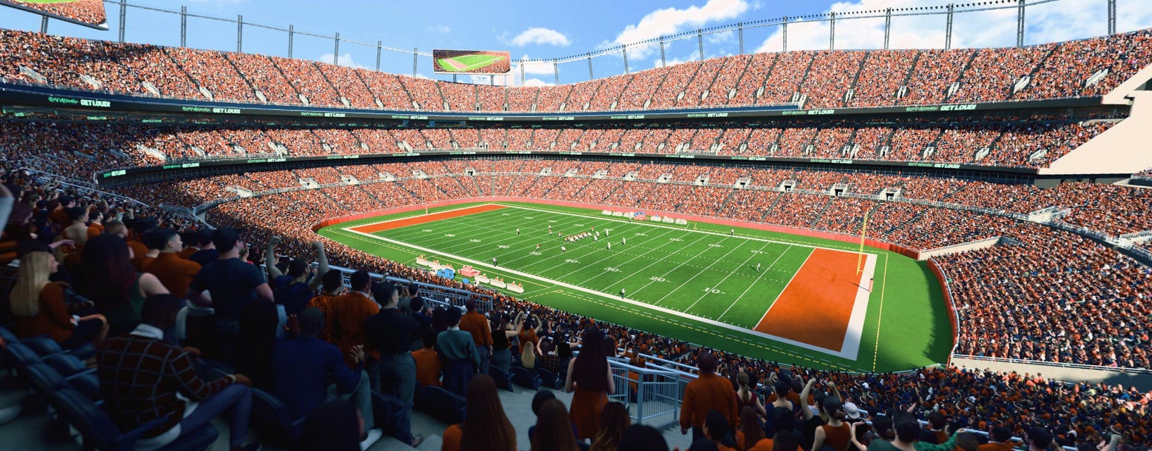 Seat view from Club