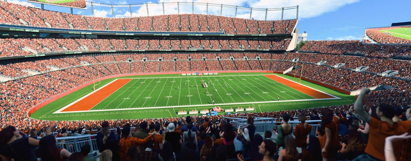 Seat view from Club