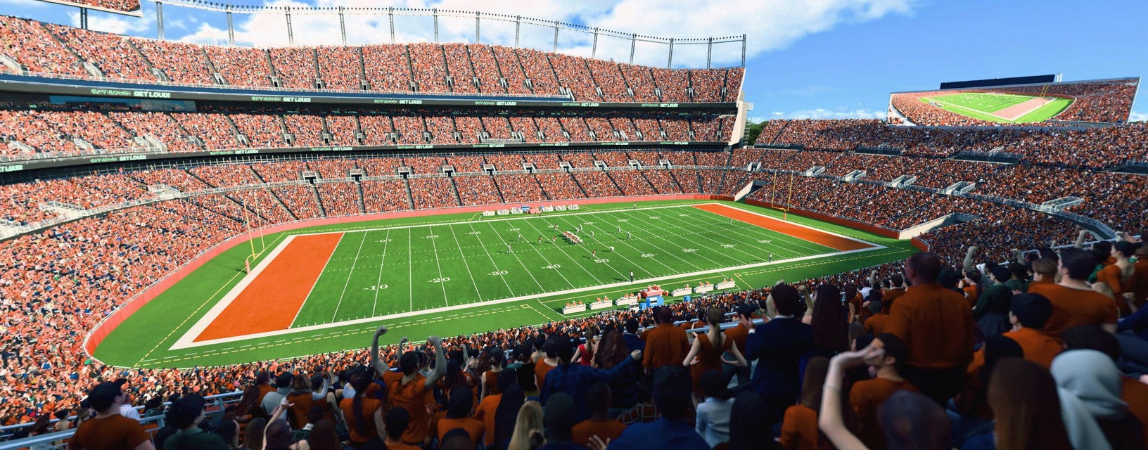 Seat view from Club