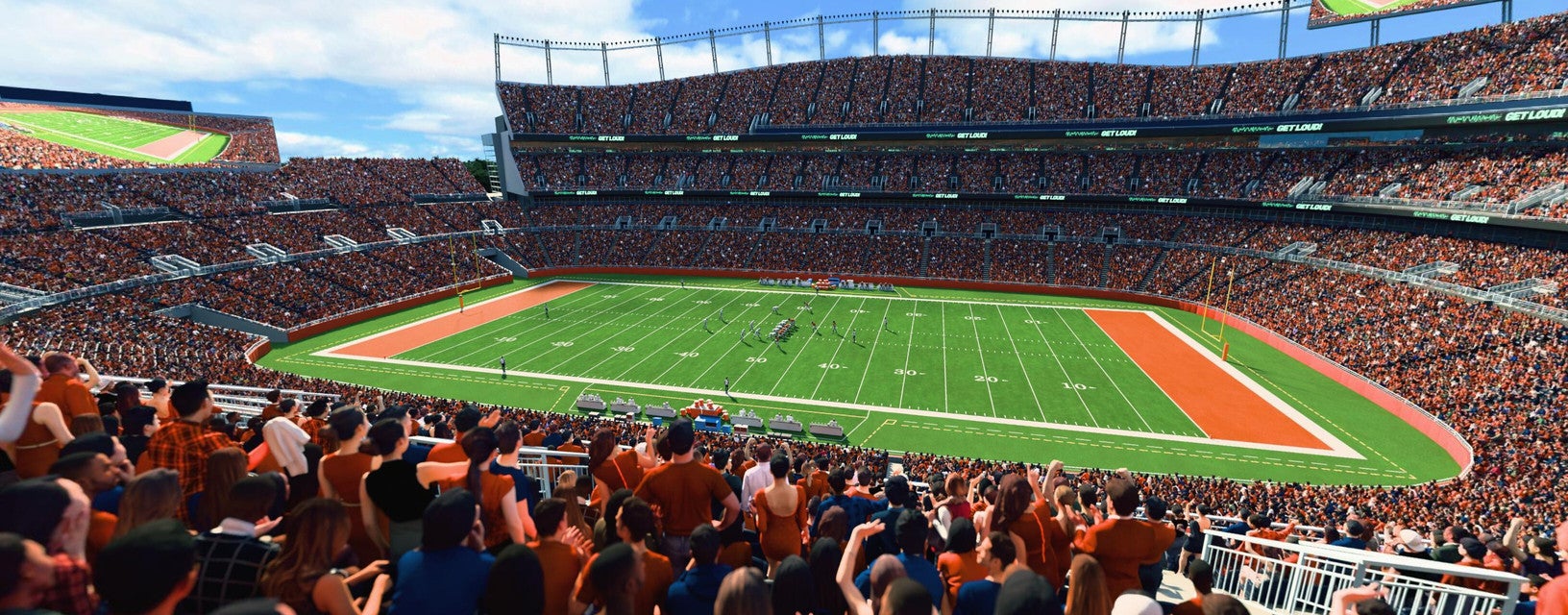 Seat view from Club