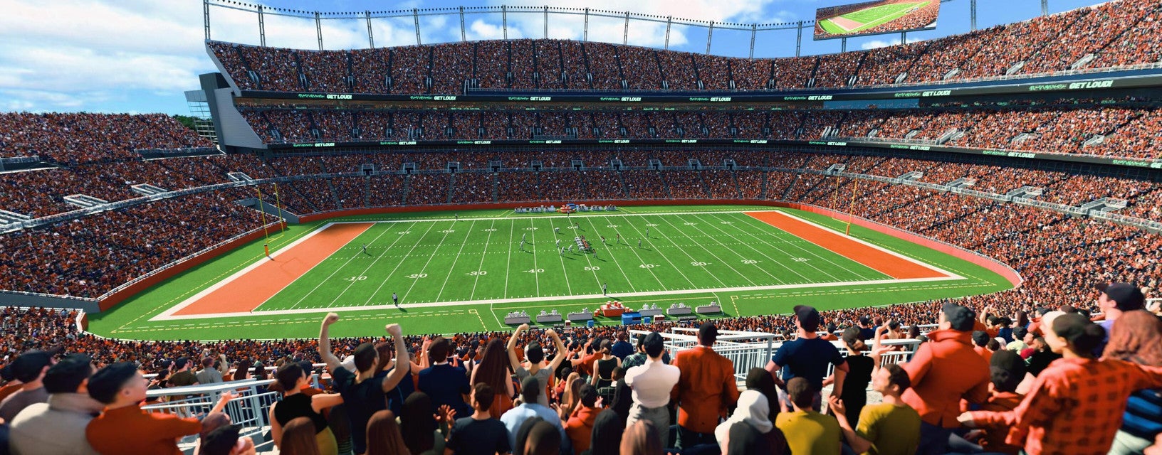 Seat view from Club
