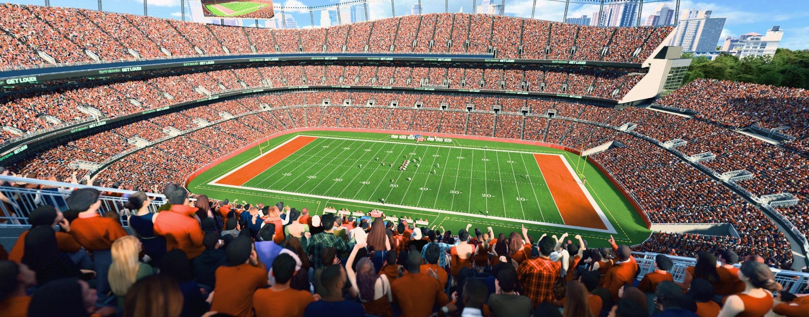 Seat view from Upper