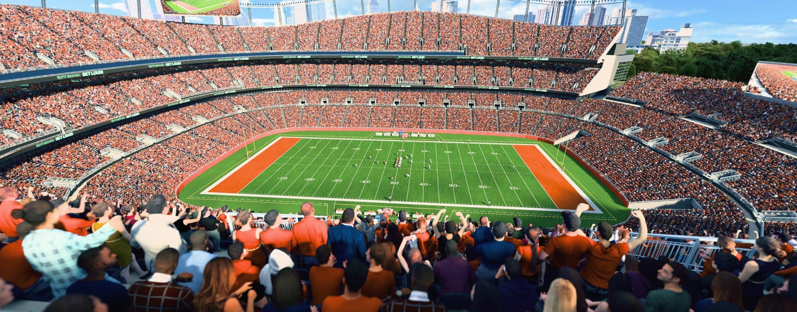 Seat view from Upper