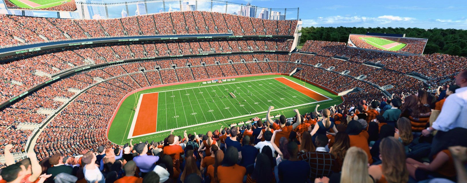 Seat view from Upper