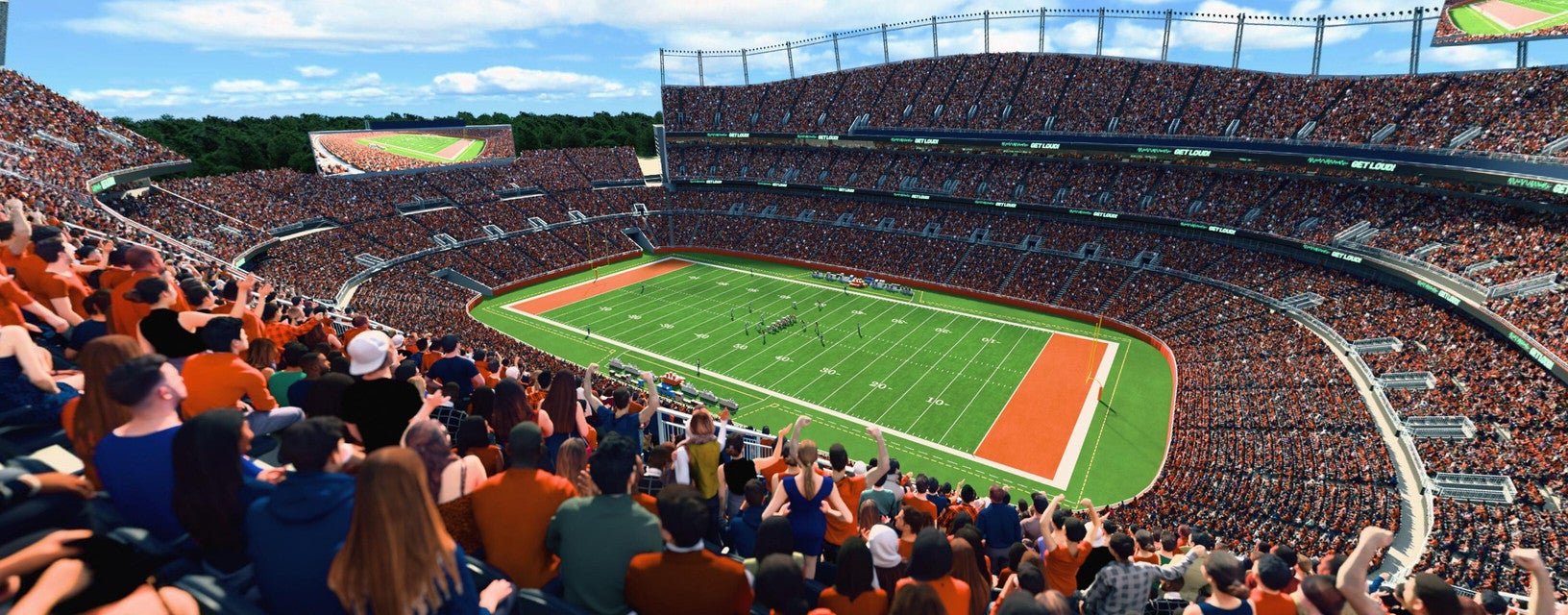 Seat view from Upper