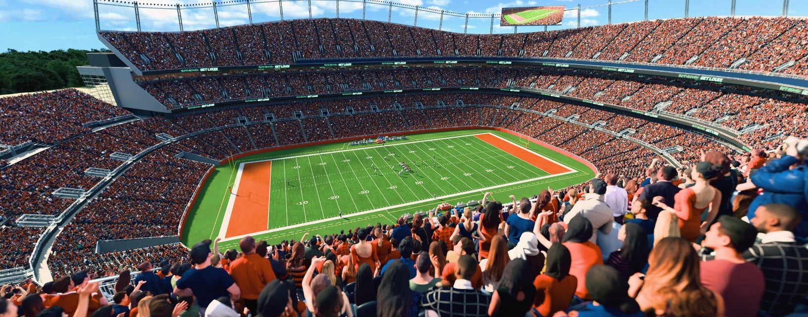 Seat view from Upper