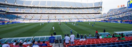 Seat view from Field Level Sideline