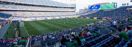 Seat view from Field Level Corner