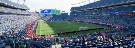 Seat view from Field Level End Zone