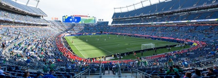 Seat view from Field Level Corner