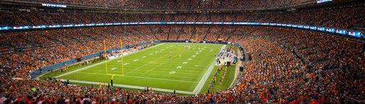 Seat view from Plaza Level End Zone