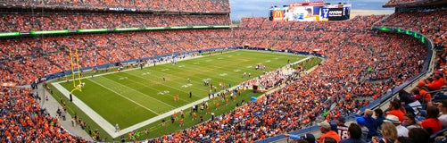 Seat view from Middle Level End Zone
