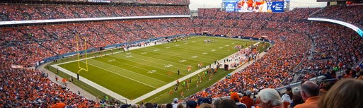 Seat view from Middle Level End Zone