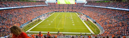 Seat view from Middle Level End Zone