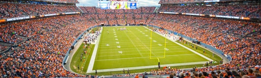 Seat view from Middle Level End Zone