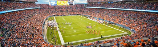 Seat view from Middle Level End Zone