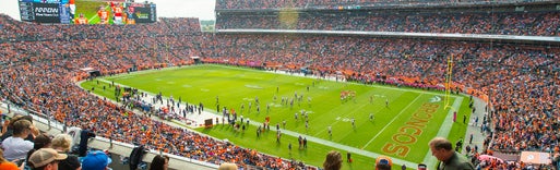 Seat view from Middle Level End Zone