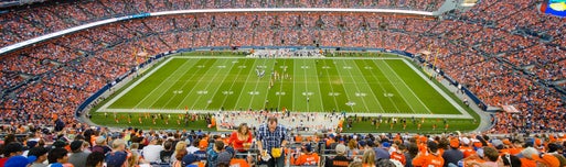 Seat view from Upper Level Sideline